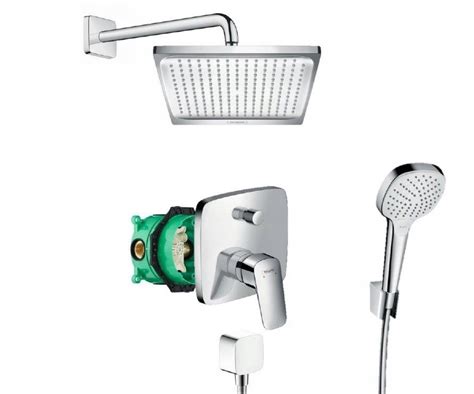 Zestaw Podtynkowy Hansgrohe Logis Z Deszcz Cm