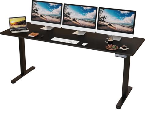 Amazon Lubvlook 71 Inch Electric Adjustable Height Standing Desk