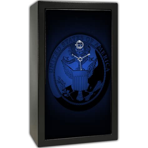 Gun Safe Decals - Large United States Seal Blue