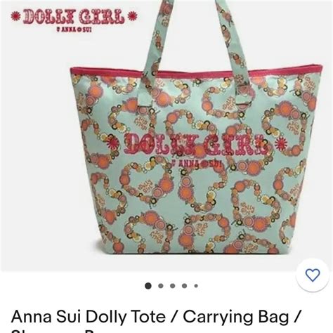 Anna Sui Dolly Tote Bag Fesyen Wanita Tas Dompet Di Carousell