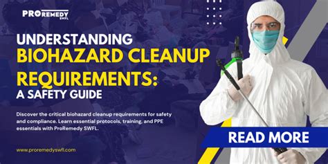 Understanding Biohazard Cleanup Requirements A Safety Guide