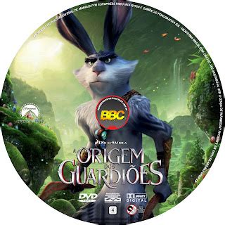 Bem Brasil Capas A Origem dos Guardiões Capa DVD Label Trailer