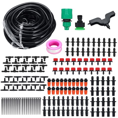 DIY 15M Micro Drip Irrigation System Water Drip Irrigation DIY Kit for ...