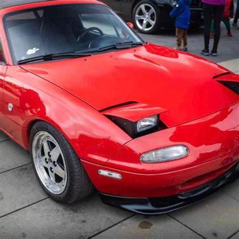 Low Profile Headlights Kit Rectangle Lights For Mazda Mx5 Miata Na