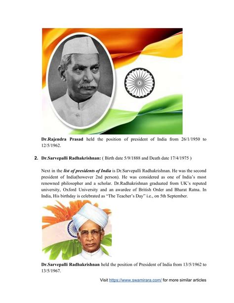 Ppt Presidents Of India List Of Indian Presidents Since 1947 To Till Date Powerpoint