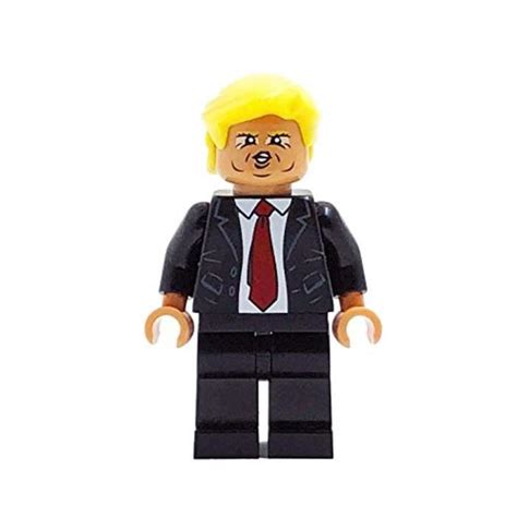 Jeu Dassemblage Lego Donald Trump Minibigs Sur Mesure Noir 14