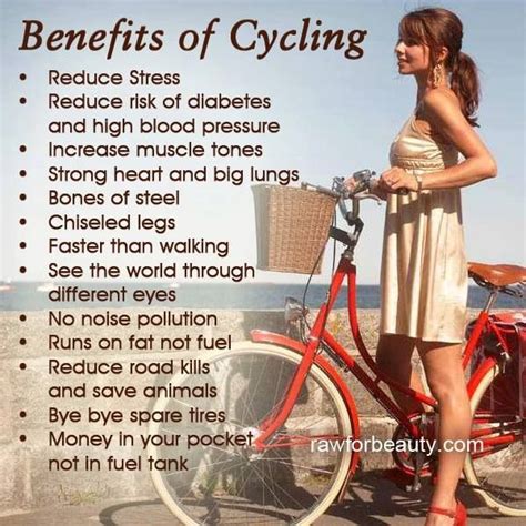 Benefits Of Cycling Biking Benefits Cycling Tips Bike Ride