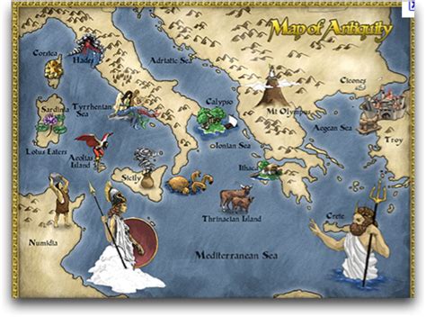 The Trojan War Map