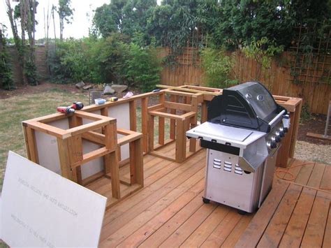 Diy Project Installing A Diy Outdoor Kitchen Cabinets