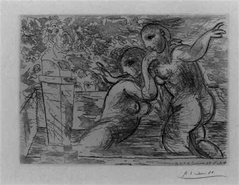 Les Baigneuses Surprises By Pablo Picasso On Artnet