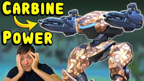 WOW Insane CARBINE PANTHER Mech Arena Legendary Weapon Gameplay MA