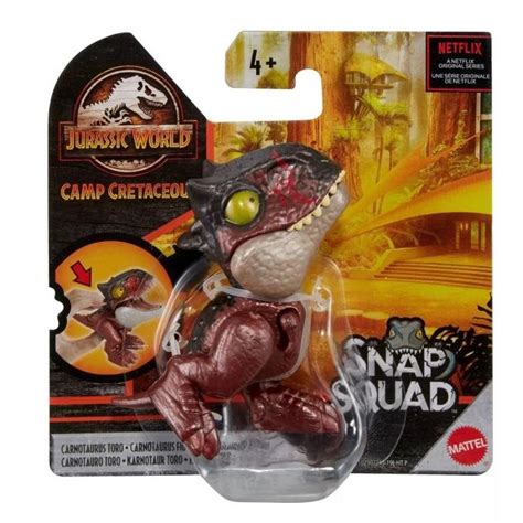 Jual Jurassic World Camp Cretaceous Snap Squad Carnotaurus Toro Figure Shopee Indonesia