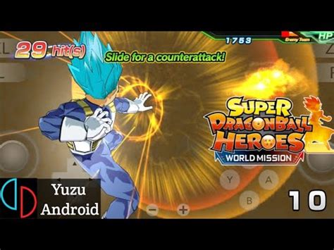 Super Dragonball Heroes World Mission Yuzu Android Gameplay Poco X3