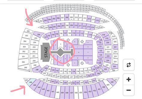 Eras Tour Seating R Erastourtickets