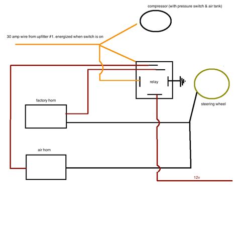 Air Horn Relay Wiring Diagram Diysive