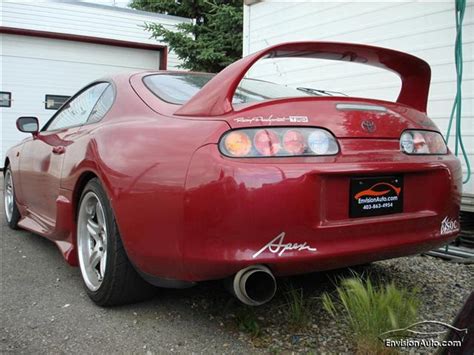 1993 Toyota Supra Twin Turbo 2jz Mk Iv Rhd Red Envision Auto