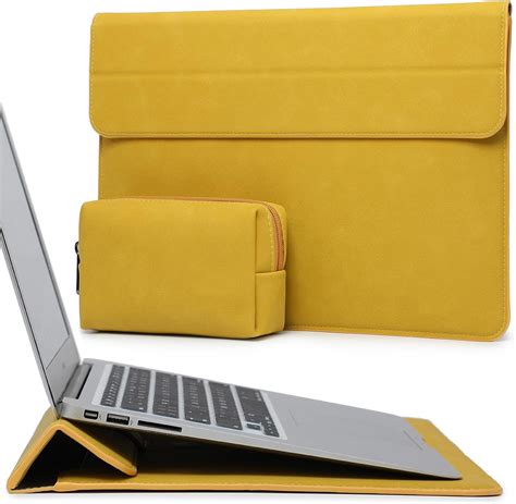 Hyzuo Inch Laptop Sleeve Case With Stand Feature For Macbook Air