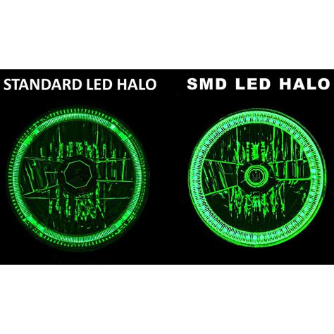 Smd Green Led Halo Angel Eye Headlamp Headlight Hid K K Light