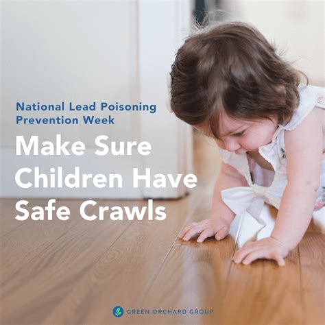 National Lead Poisoning Prevention Week October 25 31 2020 Green Orchard Group