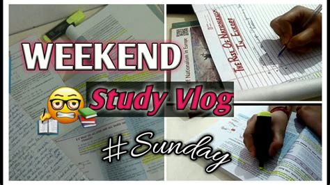 Weekend Study Vlog Indian Cbse Th Grader Productive Study Vlog