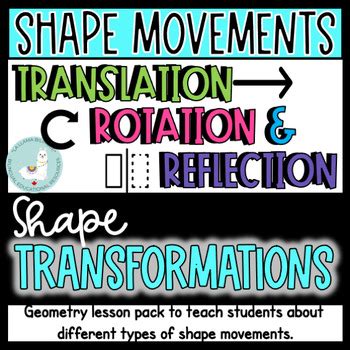 SHAPE TRANSFORMATIONS Translation Rotation And Reflection TPT