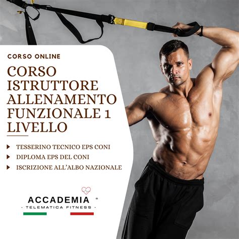 Corso Istruttore Allenamento Funzionale 1 Livello Accademia