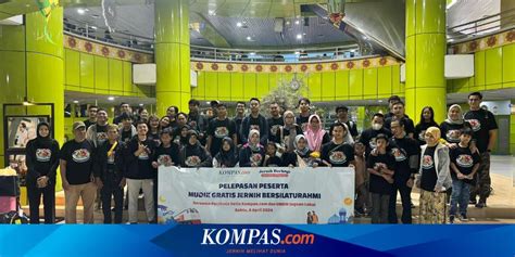 Acara Jernih Bersilaturahmi Kompas Berangkatkan Puluhan Pemudik