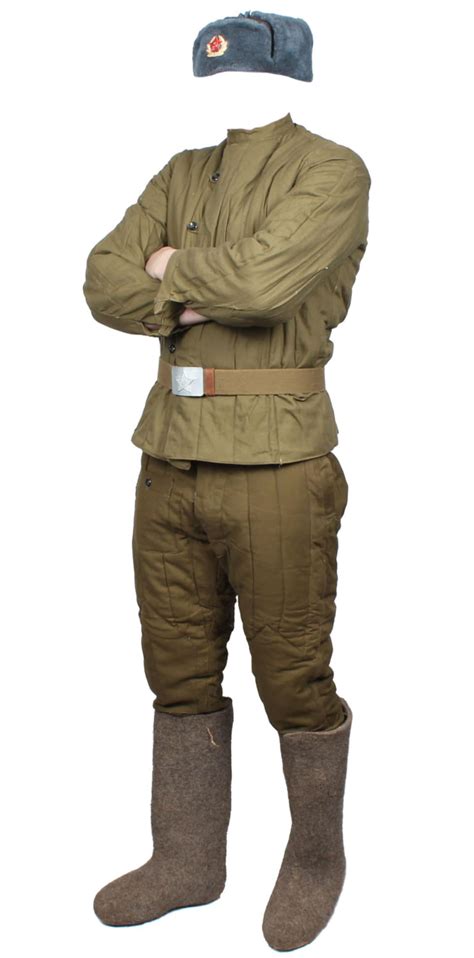 Soviet Soldiers Warm Winter Military Surpus Uniform Etsy