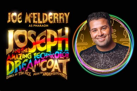 Joe Mcelderry To Star In Joseph And The Amazing Technicolor Dreamcoat