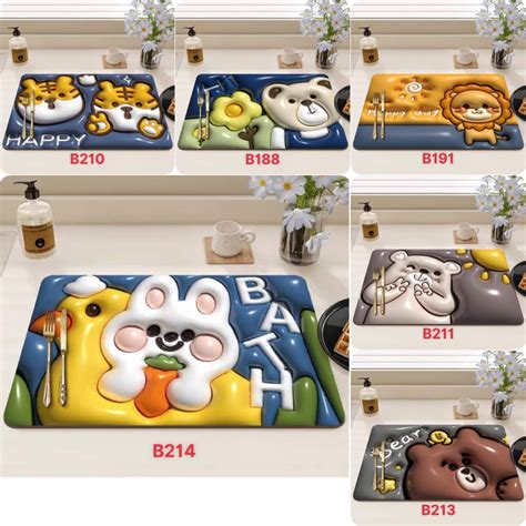 Thảm lau chân in hình D siêu cute mẫu hot thảm chùi chân thấm nước s kích thước CM