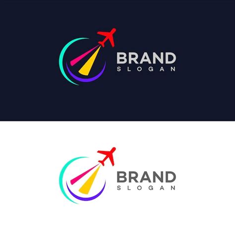 Premium Vector Air Travel Logo