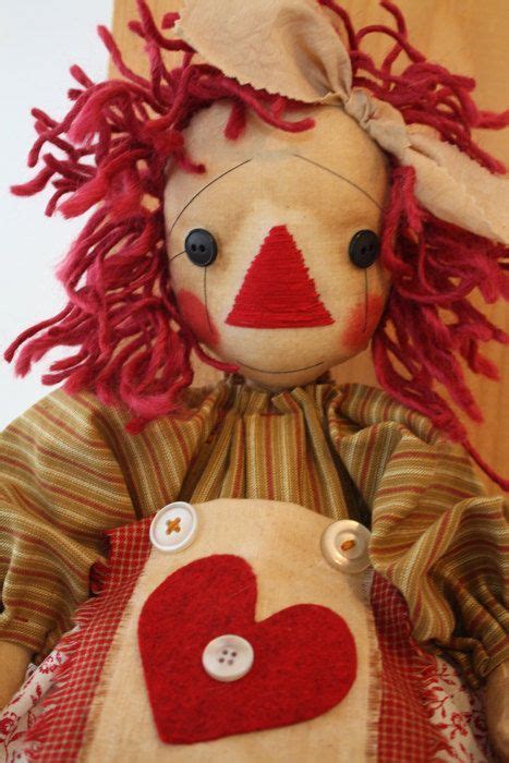 Raggedy Ann Doll Sewing Pattern Plastic Bag Keeper Raggedy Ann Doll