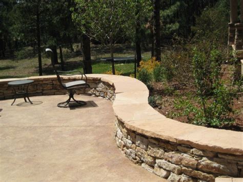 Retaining Wall Seating Ideas Homedecorish