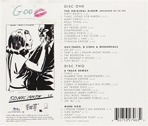 Sonic Youth Goo Cd Deluxe Edition