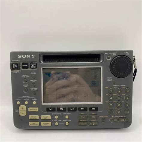 Sony Icf Sw World Band Receiver Fm Lw Mw Sw World Band Vintage Eur