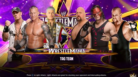 Randy Orton John Cena Cody Rhodes Vs Kane Big Show Undertaker