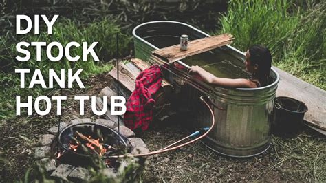 Diy Stock Tank Hot Tub Youtube