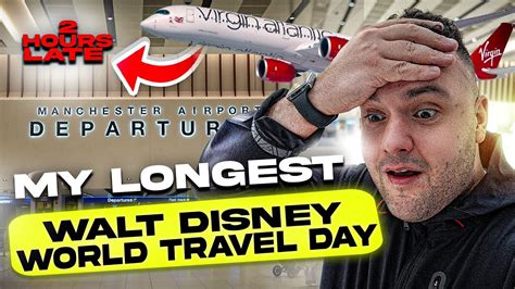 Day 1 My Longest Walt Disney World Travel Day Vlog YouTube