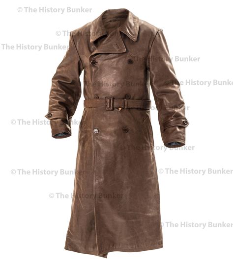 Ww2 Leather Trench Coat Tradingbasis