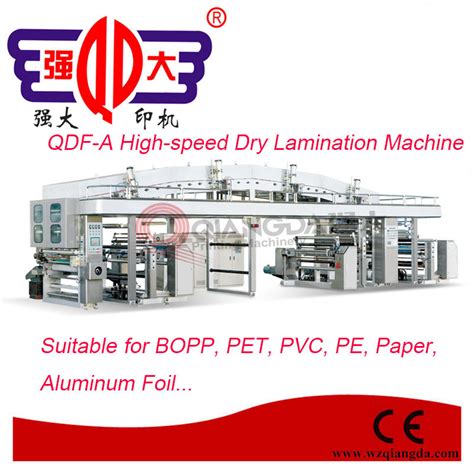 High Quality Dry Type Laminating Machine For Paper Foil Plastic Etc