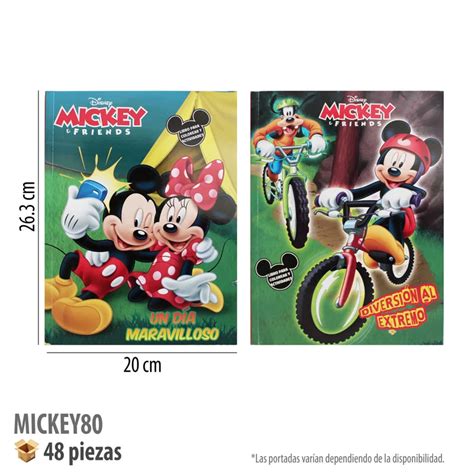 Libro Colorear Pgs Mickey Shogun