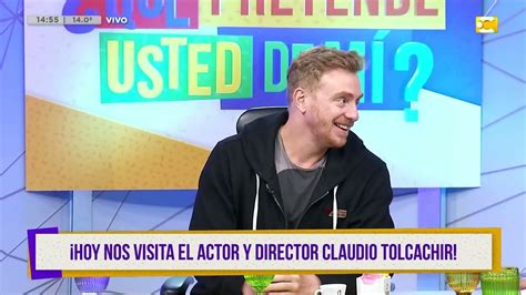 Hoy Nos Visita El Actor Y Director Claudio Tolcachir Qu Pretende