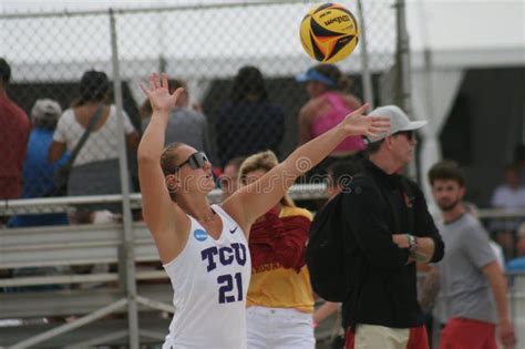 Women S Ncaa Beach Volleyball Championships Xxxxix Editorial Photo