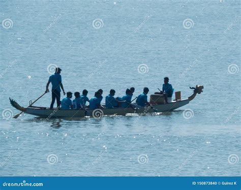 Dragon Boat Race, Team Work Concept. Editorial Image - Image of ...