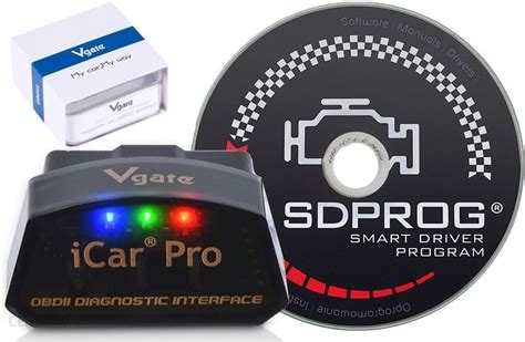 Sdprog Interfejs Diagnostyczny Obd Vgate Icar Pro Bt Le Polski