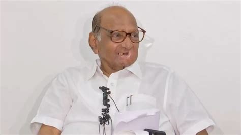 'Sharad Pawar', NCP Chief Sharad Pawar Raises His Hand When Asked Who Will Be the Reliable Face ...