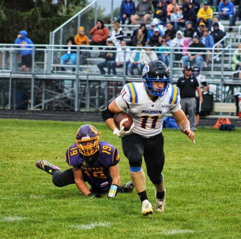 HIGH SCHOOL FOOTBALL: Madison escapes Onsted with win