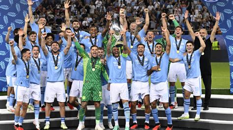 Manchester City Gana Su Primera Supercopa De Europa