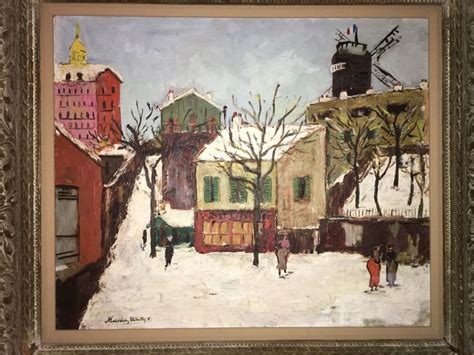 Maurice Utrillo 1883 1955 Le Maquis De Montmartre Nieve