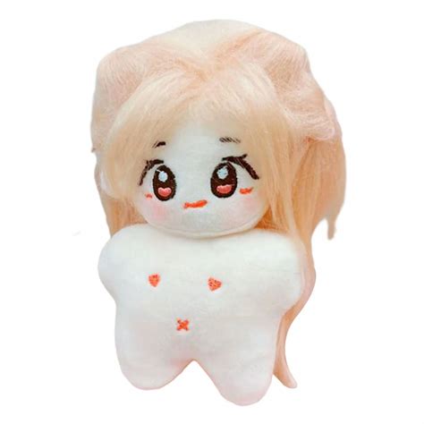 10CM Naked Cotton Doll DIY Hairstyles Cute Big Eyes Anime Girl Doll